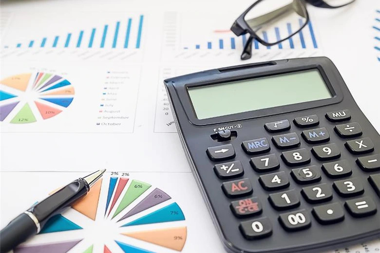 états financiers et calculatrice