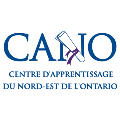 Nouveau logo du Centre d'apprentissage du Nord-Est de l'Ontario (CANO)