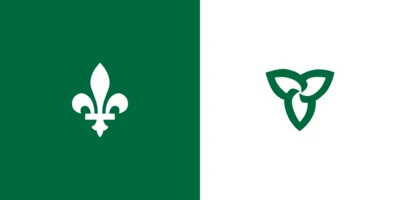 Drapeau franco-ontarien