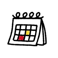 photo d'un calendrier 3d